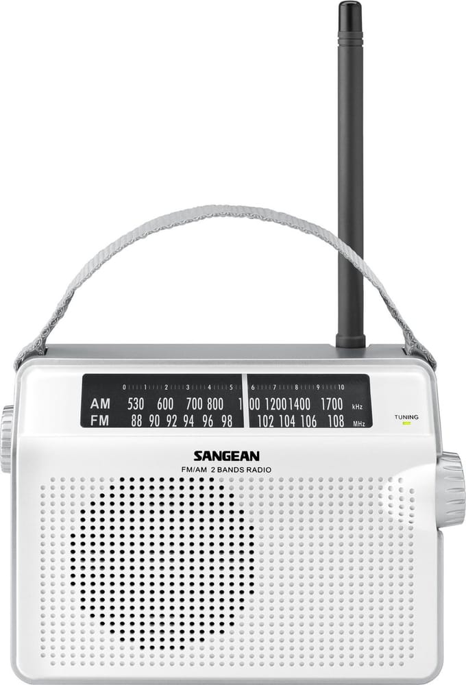 Sangean PR-D6 - Draagbare radio - Wit