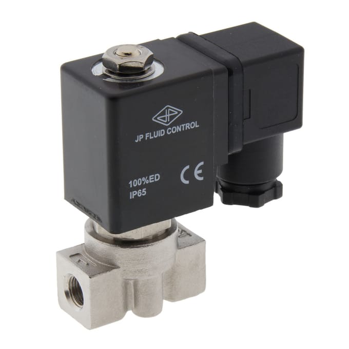 Magneetventiel ST-DA 1/8'' rvs EPDM 0-13 bar 12V DC - ST-DA018S030E-012DC