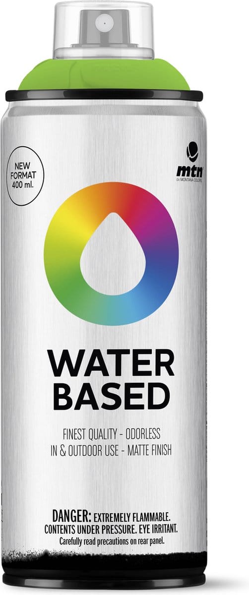 MTN Water Based Spuitbus - verf op waterbasis - RV-34 Guacamole Green - 400ml