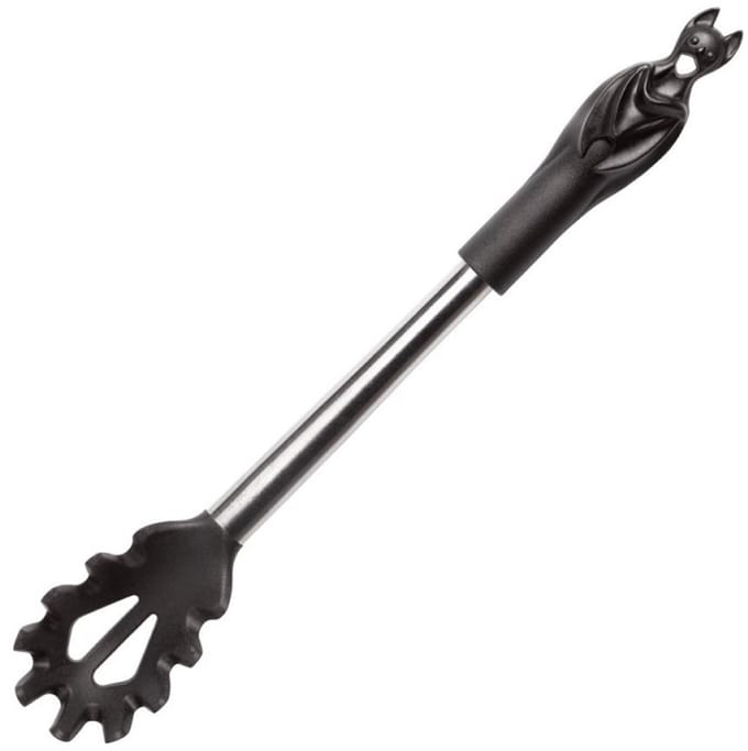 Alchemy - Black Bat Pasta Spoon Lepel - Zwart