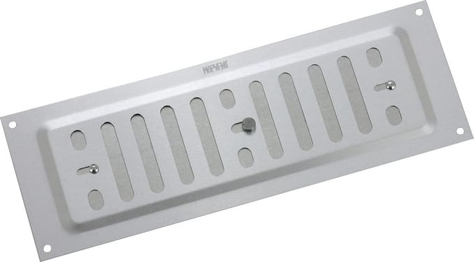 Ventilatierooster van Aluminium - Verstelbare Ventilatie met Opening 229 x 76 mm