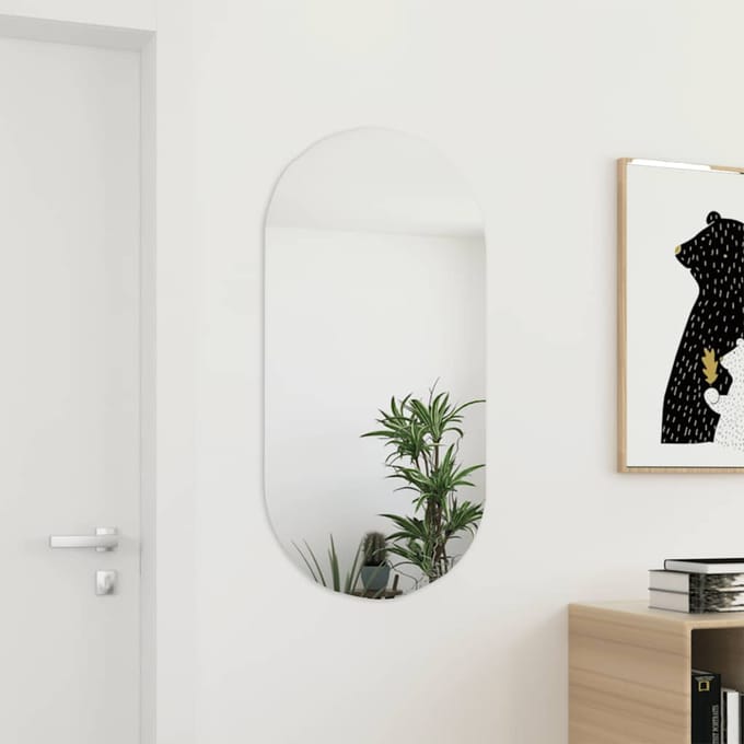 vidaXL - Spiegel - 100x50 - cm - glas