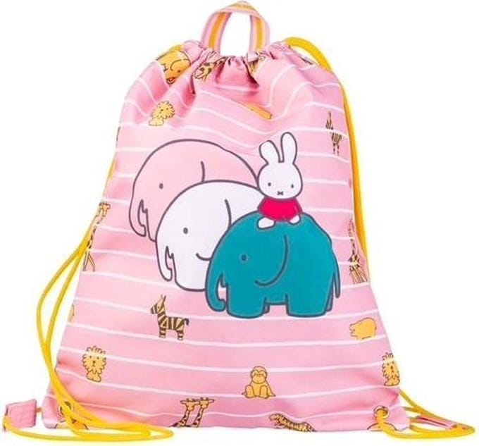 Prinsess Traveller Nijntje Gymtas - roze - 30 x 37 cm