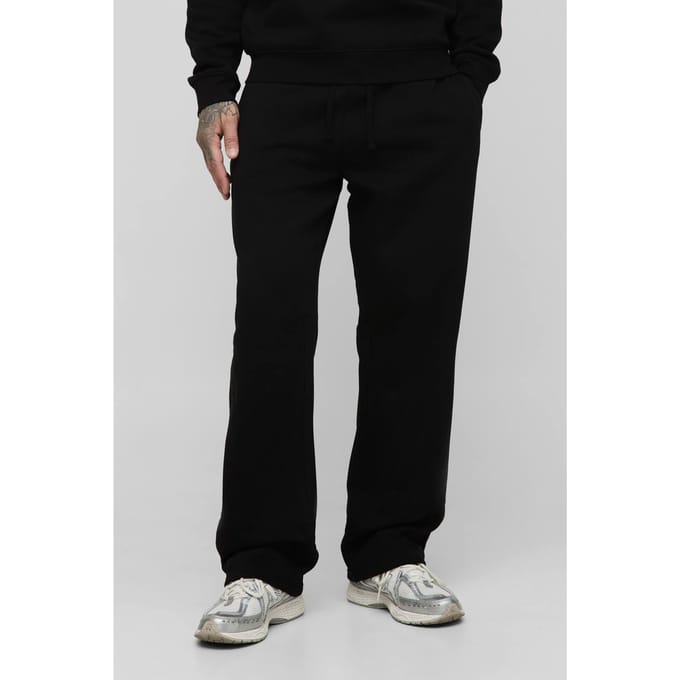 Tall Essential Straight Leg Jogger | Black | Size XL