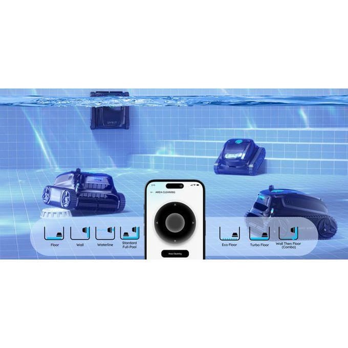 Wybot Draadloze zwembadreinigingsrobot WYBOT S2 SOLAR