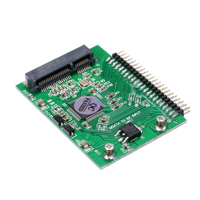 mSATA (PCI-E) SSD naar 2,5 '' 44-pins IDE-converteradapter als 2,5 inch IDE HDD voor laptop 5V