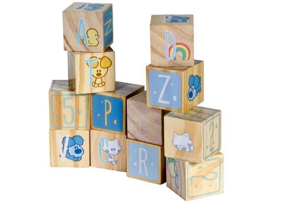 Woezel en Pip Baby Houten Blokken