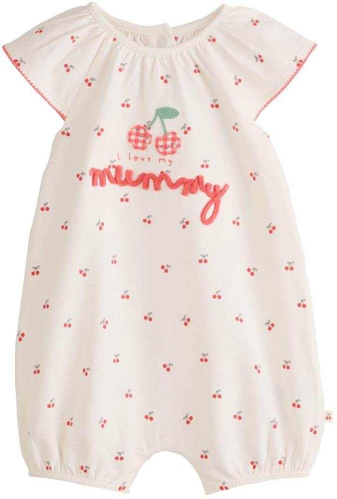 Next - Meisjes - Jersey babyrompertje - Wit