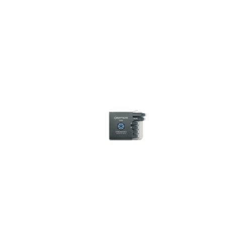 Caran d'ache vulpenvulling chromatics per 6 stuks, magnetic blue
