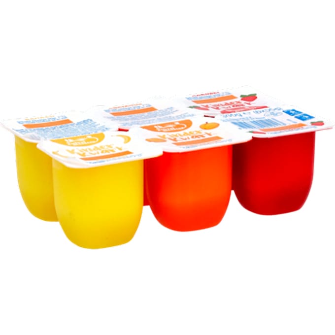 kinderkwark fruit 6x50g