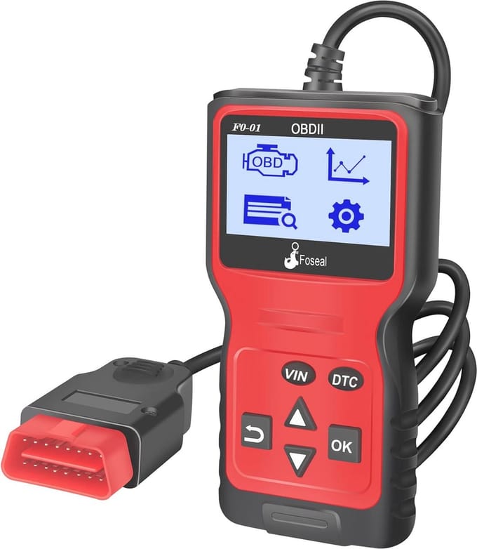 OBD2 Auto Diagnosescanner - Lees en Wis Voertuigfoutcodes voor Alle Voertuigen