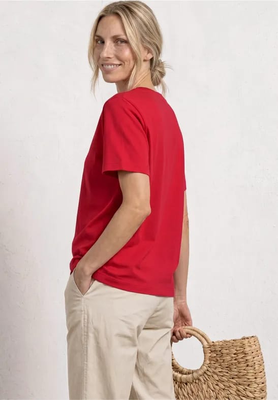 Basic Shirt in een kort model