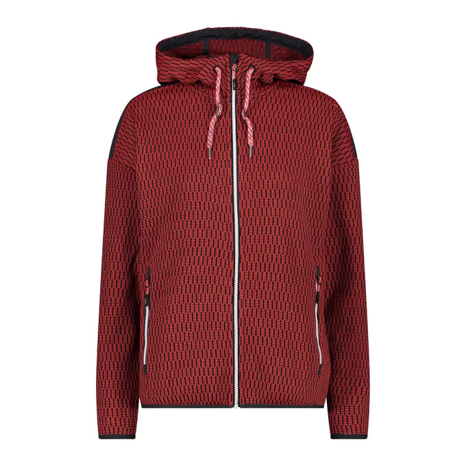Dames fleece met capuchon CMP