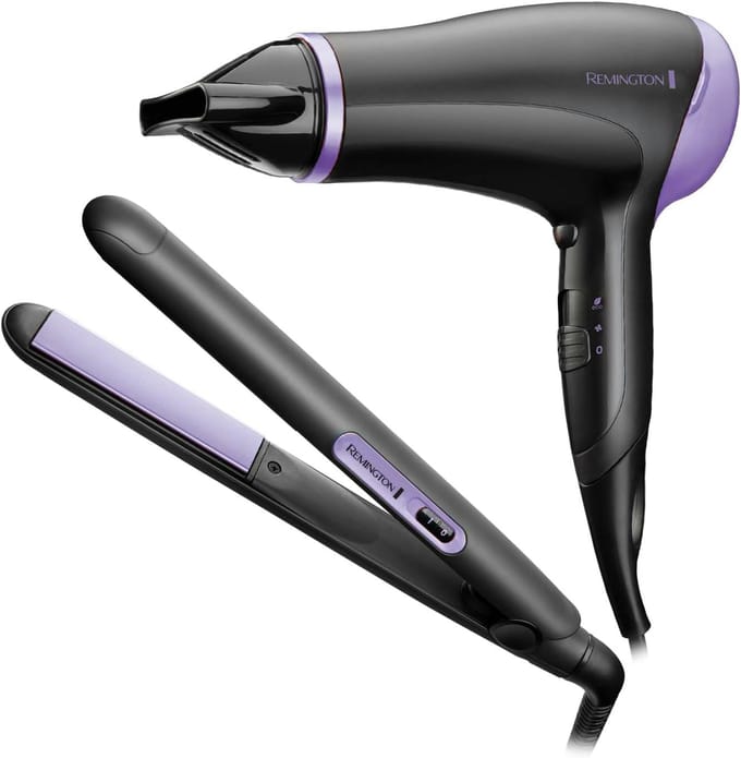 Remington Style Essentials Gift Set with Hair Dryer &amp; Straightener 2 st