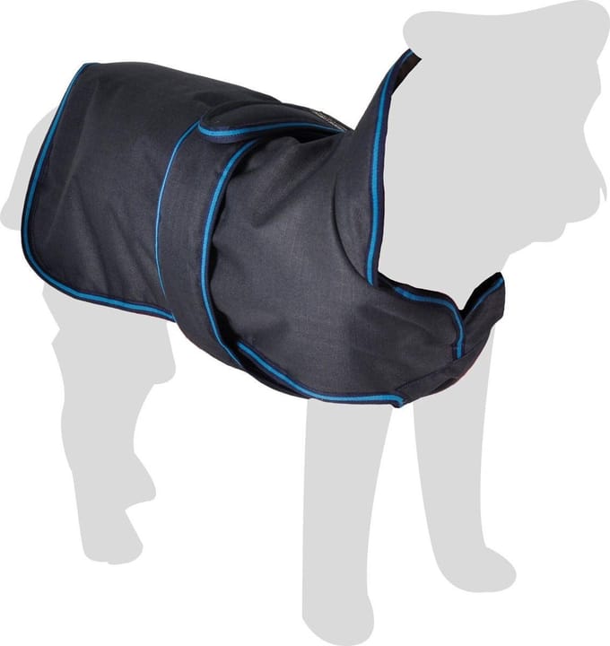 Flamingo Honden Winterjas Isha - Zwart - 80 - 86 cm x 55 cm