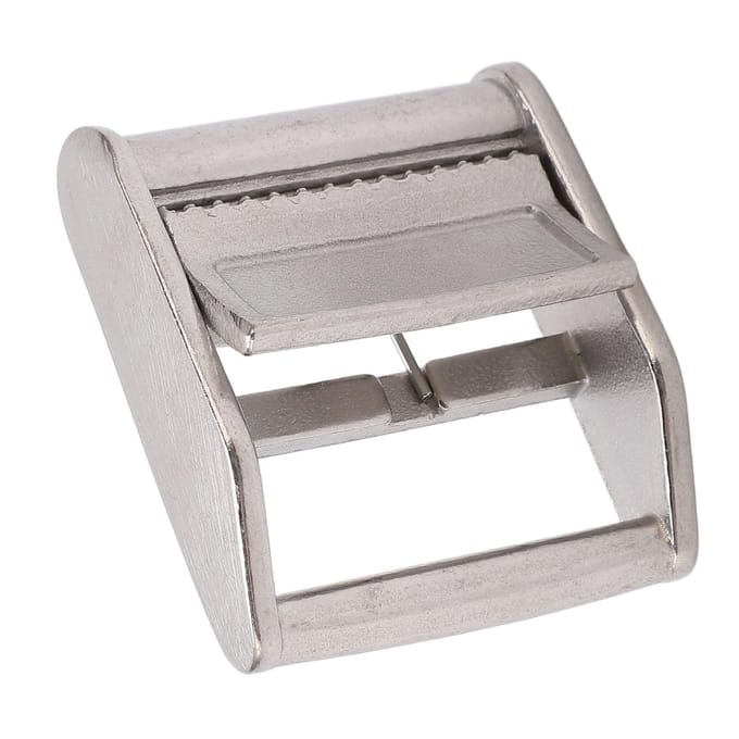 Cam Gesp Roestvrij Staal 316 Druk Vastzetter voor 38mm Webbing Riem gray