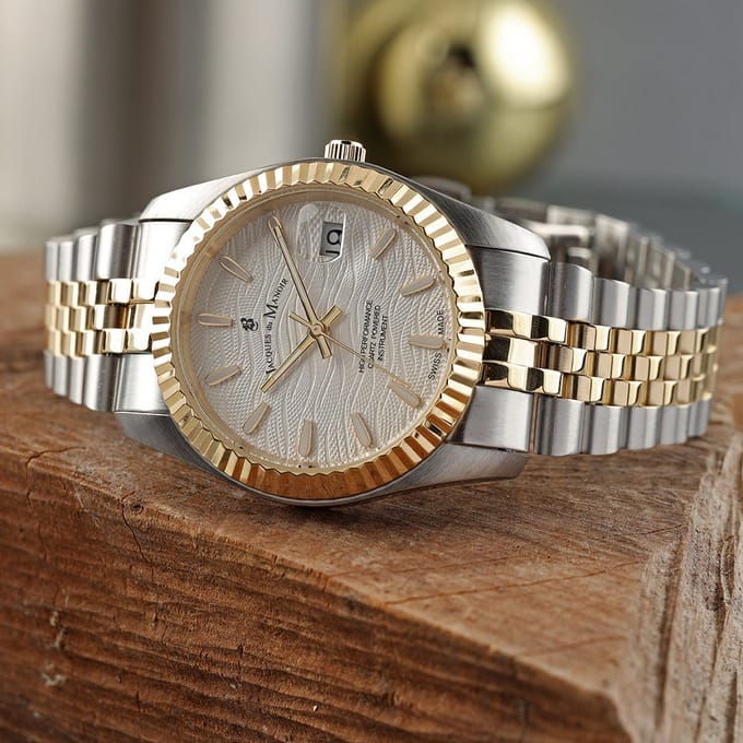 Jacques du Manoir - Inspiration Prestige - JWL01801 - Dames - Horloge - Ø34