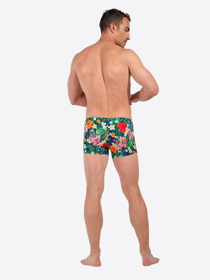 HOM Badeshorts Swim Shorts Peacock