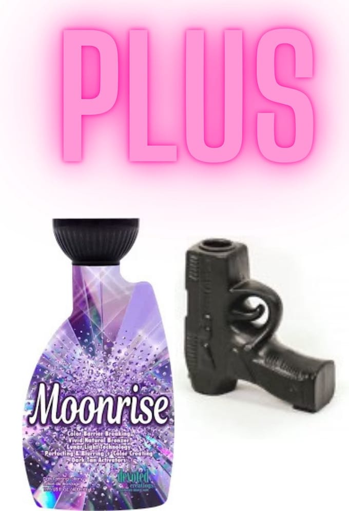 Devoted Creations Moonrise 400 ml PLUS Kandelaar Pistool Zwart 12 cm !