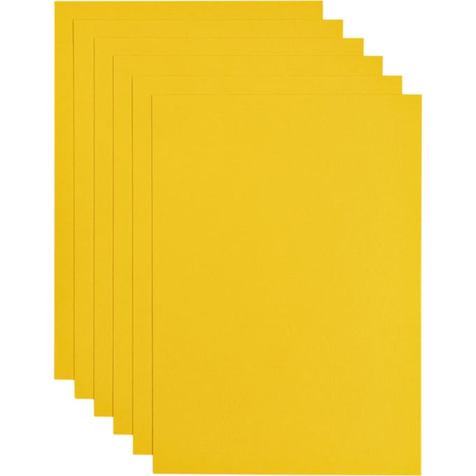 Papicolor - Kopieerpapier A4 200gr 6vel dottergeel