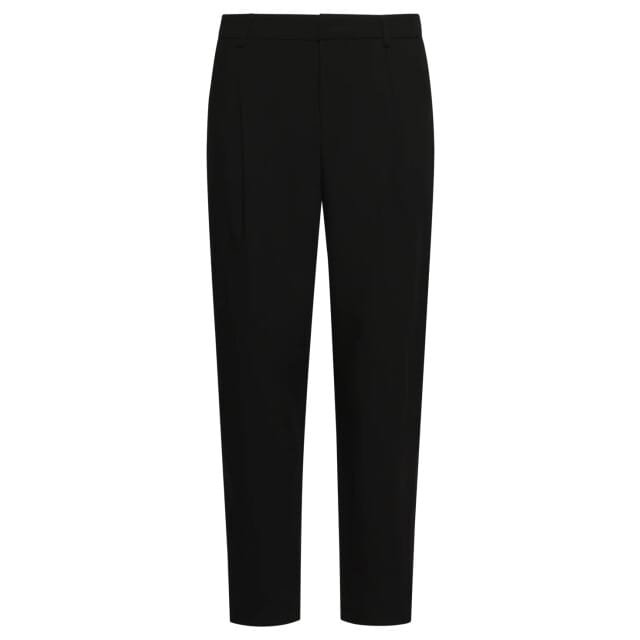 Smashed Lemon Elegante pantalon met plooi en hoge taille |