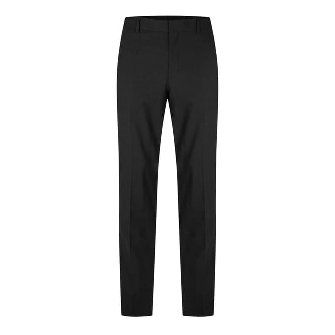 Boss Heren Geprinte Rechte Chino's (Donkergrijs)