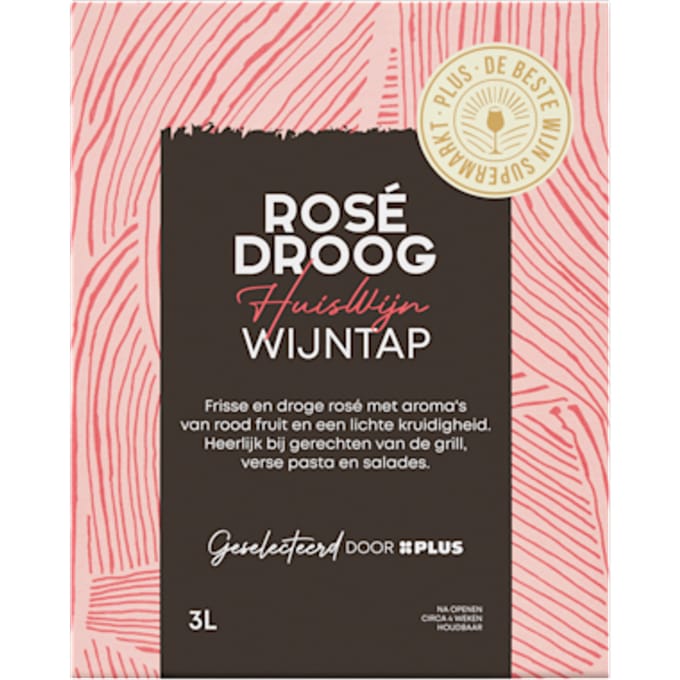 Huiswijn Rosé droog wijntap