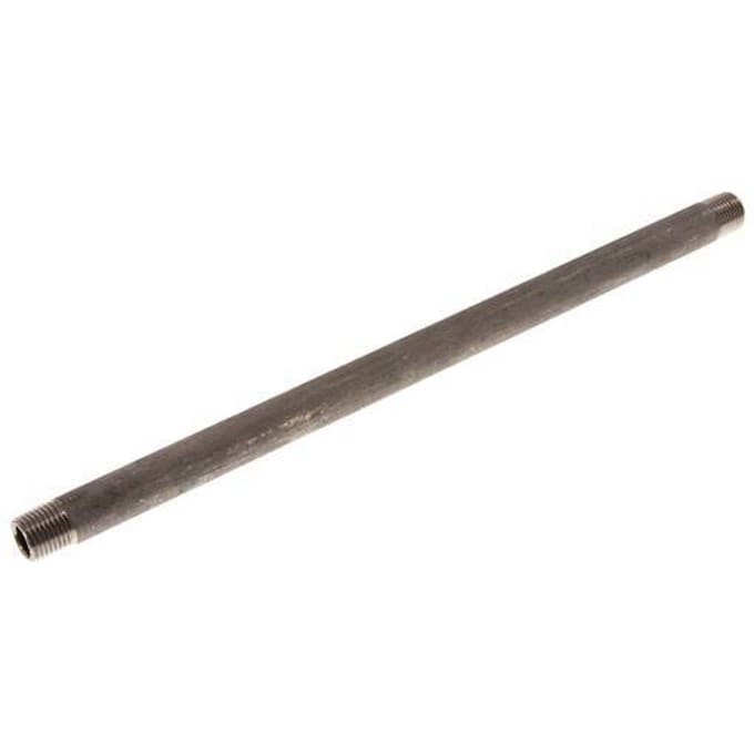R 1/4'' RVS Dubbele Pijpnippel 20 Bar DIN 2982 - 250mm