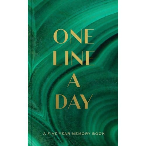 Malachite Green One Line a Day - Dagboek voor 5 jaar - A Five-Year Memory Book