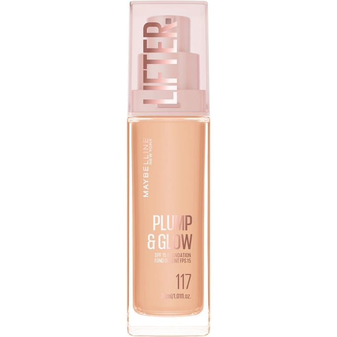 Maybelline New York Lifter Lifter Plump & Glow Foundation (Various Shades) - 117