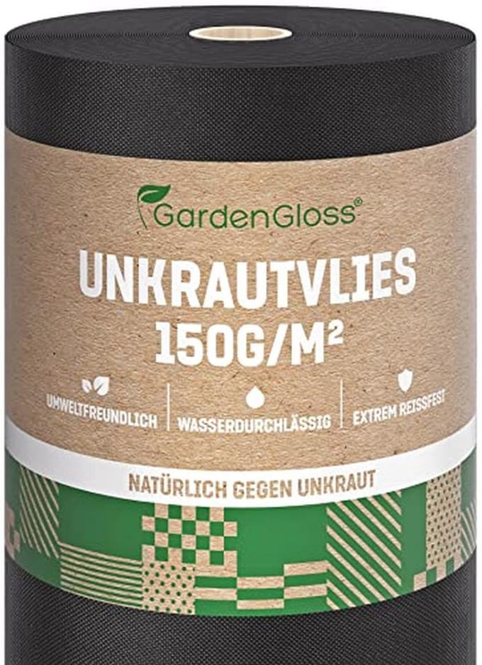 Ondoorlatend Onkruidvlies 150g/m² - Extra Sterk Tuinvlies Tegen Onkruid