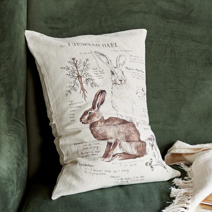 LOBERON Kussenhoes Kalleur beige