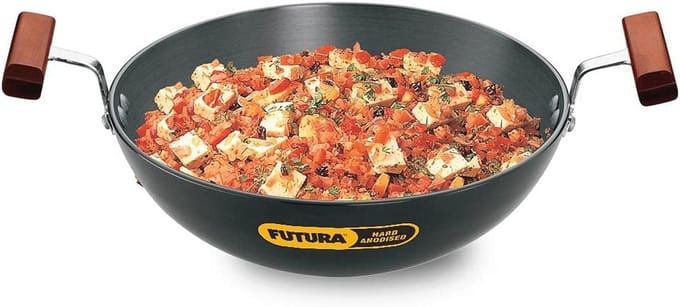 Diepe Frituurpan met Ronde Bodem - 22cm/1.5 Liter
