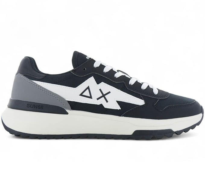 SUN68 Niki 2.0 Solo - Herren Sneakers Schuhe Schwarz Z45120-11 ORIGINAL EU 43 zwart