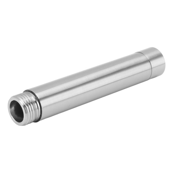 Douche Verlengbuis RVS Handdouche Verlengstuk voor Badkamer 4 Inch white