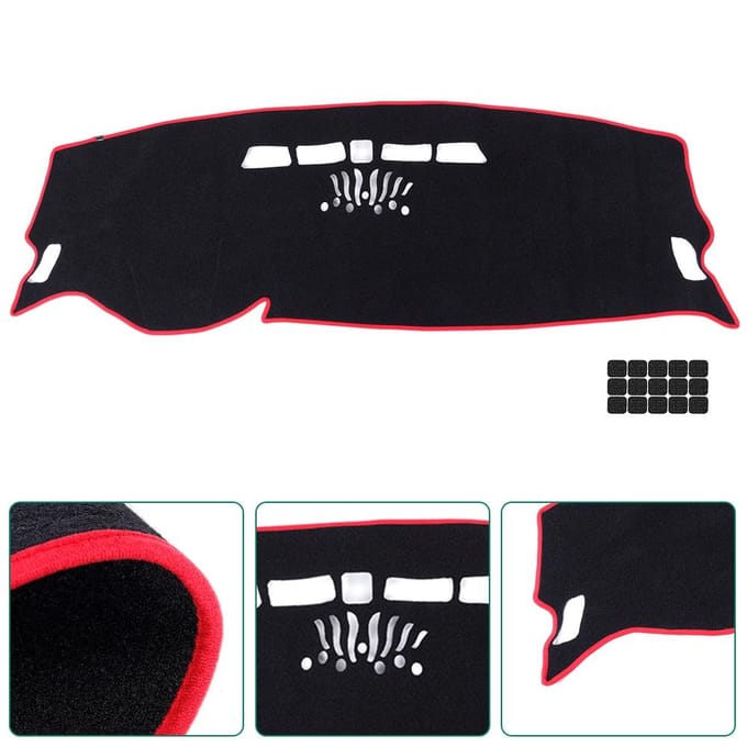 Auto Dashboard Cover Dash Mat Zonnescherm Dashmat Geschikt voor Buick Regal 20092016 black