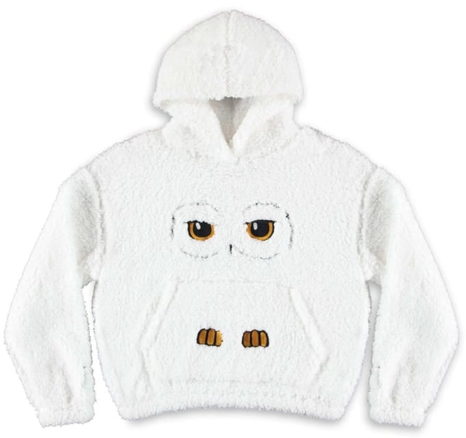 Harry Potter - Hedwig Teddy Hoodie/trui - M - Wit