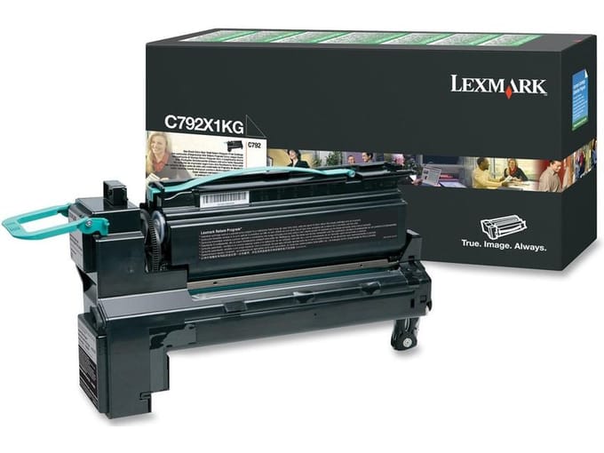 Lexmark C792X1KG Toner Zwart Extra hoge capaciteit