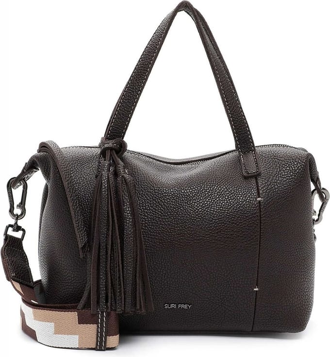 SURI FREY Schoudertas Kiky City Shopper Brown Donkerbruin