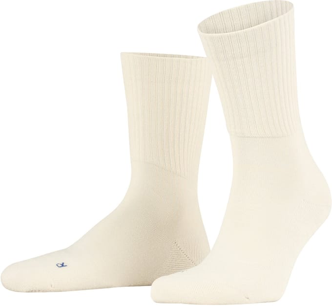 FALKE Walkie Light eenkleurig wol functioneel materiaal sokken unisex wit - maat 37-38