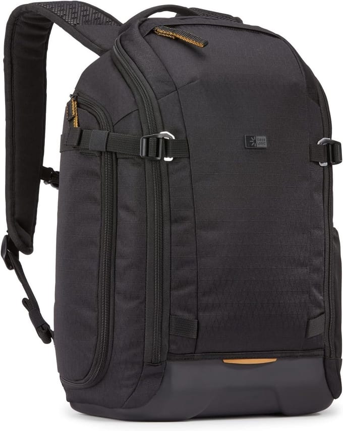Slim Camera Backpack voor Fotografie met Verstelbare Indeling en Beschermende Basis