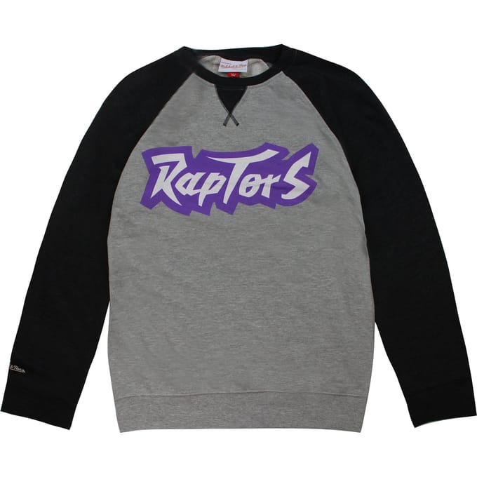 Mitchell & Ness Toronto Raptors NBA Turf Fleece Crew Heren Sweatshirt