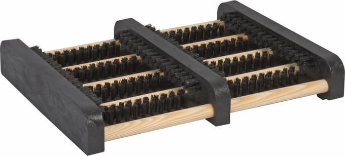 Talen Tools - Voetenveger - Dubbel - Harde kunststof borstels