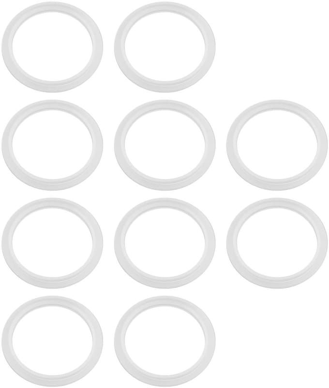 BRENZOOS- O-ring 10 Stuks - Afdichtingsring - Siliconen - Badstop - Universele Pakkingen - Binnendiameter 34 mm - Afdichtring