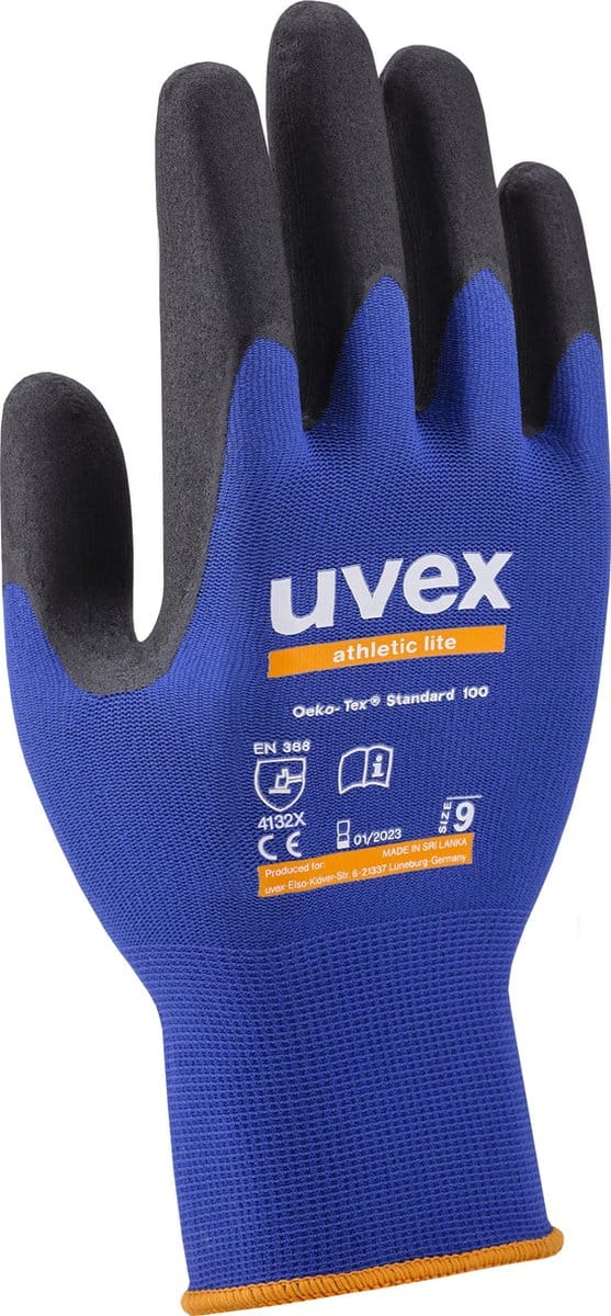 Uvex Athletic Lite Handschoen maat 10