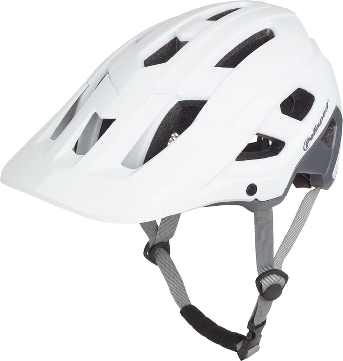 Fietshelm Polisport Mountain Pro L 58-61 cm - wit / grijs