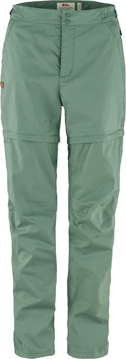 Fjällräven Abisko Hike Afritsbroek - Dames Afritsbroek - Patina Green