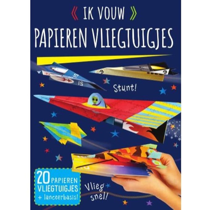 (Ik Vouw) Papieren Vliegtuigjes