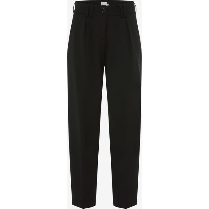 Brax Dames Plooibroek  Style MEGAN S BLACK, zwart, maat 32