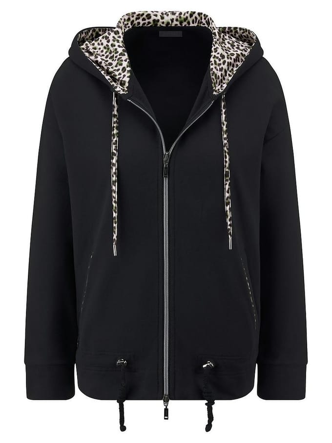 Sweatshirt Van Peter Hahn zwart